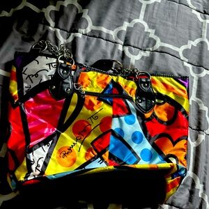 Large purse, multi color.